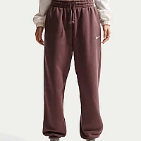 ДАМСКО ДОЛНИЩЕ NIKE FZ5996-502 NSW PHNX FLC HR OS PANT 2 КАФЯВО