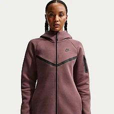 ДАМСКО ГОРНИЩЕ NIKE HV6747-502 NSW TCH FLC WR FZ HDY 2 КАФЯВО