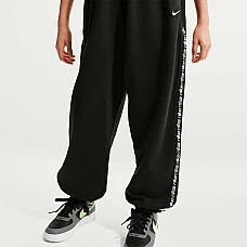 ДЕТСКО ДОЛНИЩЕ ЗА МОМИЧЕ NIKE IF1713-010 NSW FLC PANT DANCE ЧЕРНО