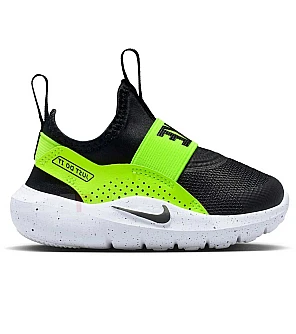 ДЕТСКИ МАРАТОНКИ ЗА МОМЧЕ NIKE IF2895-003 FLEX RUNNER 4 TD ЧЕРНИ/ЕЛЕКТРИКОВО ЗЕЛЕНИ