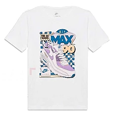 ДЕТСКА ТЕНИСКА ЗА МОМЧЕ NIKE II0448-100 NSW TEE AIR MAX 90 БЯЛА