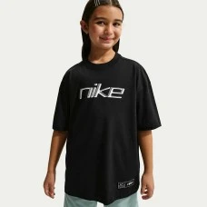 ДЕТСКА ТЕНИСКА ЗА МОМИЧЕ NIKE II1167-010 NSW TEE DANCE OS ЧЕРНА