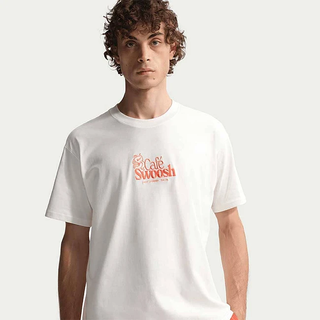 МЪЖКА ТЕНИСКА NIKE II3691-133 NSW TEE LSE CAFE SWOOSH ILLO БЕЖОВА