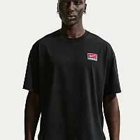 МЪЖКА ТЕНИСКА NIKE II4379-010 NIKE LIFE SS BOXY KNIT TOP ЧЕРНА