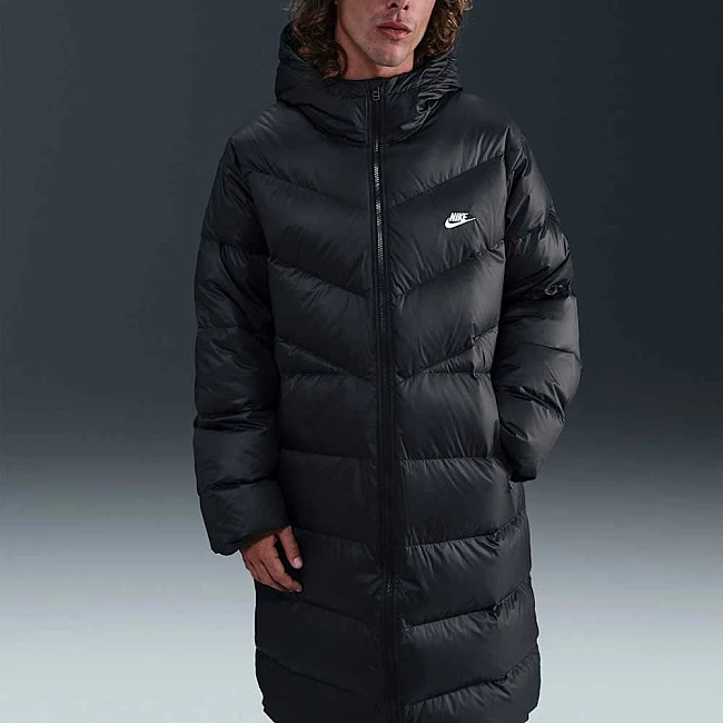 МЪЖКО ДЪЛГО ЯКЕ NIKE HV1441-010 WINDRUNNER STMNT PRKA DWN ЧЕРНО