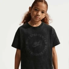 ДЕТСКА ТЕНИСКА ЗА МОМЧЕ NIKE II0624-010 NSW TEE COLLECTION ЧЕРНА