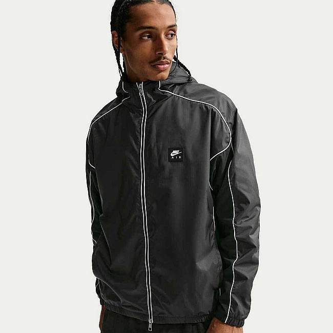 МЪЖКО ГОРНИЩЕ NIKE IO0558-010 AIR FZ HYBRID UTL JKT HD ЧЕРНО
