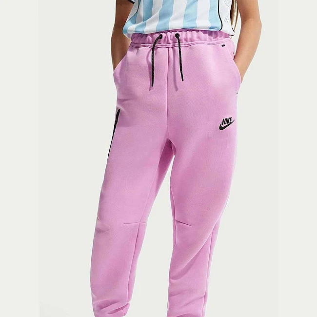 ДЕТСКО ДОЛНИЩЕ ЗА МОМИЧЕ NIKE HV8698-503 NSW TCH FLC JGGR PD РОЗОВО