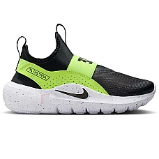 ДЕТСКИ МАРАТОНКИ ЗА МОМЧЕ NIKE IF2894-003 FLEX RUNNER 4 PS ЧЕРНИ/ЕЛЕКТРИКОВО ЗЕЛЕНИ
