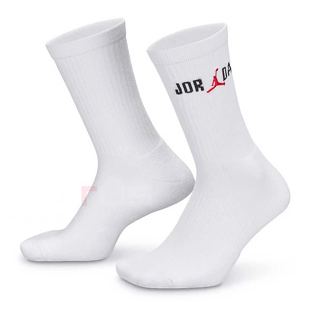 ЧОРАПИ NIKE IF3100-100 JORDAN ED PLY CREW - 144 STR БЕЛИ