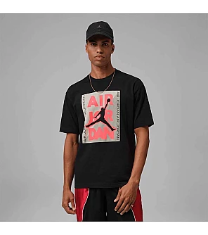 МЪЖКА ТЕНИСКА NIKE IF3112-010 JORDAN HBR JM GFX SS CREW ЧЕРНА