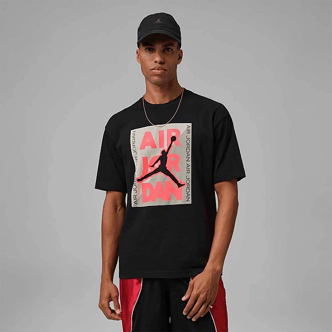 МЪЖКА ТЕНИСКА NIKE IF3112-010 JORDAN HBR JM GFX SS CREW ЧЕРНА