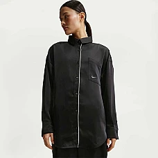 ДАМСКО ГОРНИЩЕ NIKE IM0575-010 NSW OFFLN WVN STN LS TOP ЧЕРНО