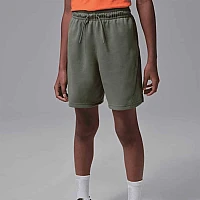 ДЕТСКИ КЪСИ ПАНТАЛОНИ ЗА МОМЧЕ NIKE 95F533-F1M JORDAN CORE SPORT SHORT ЗЕЛЕНИ