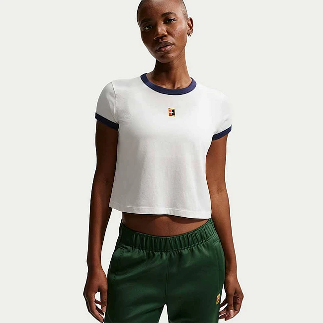 ДАМСКА ТЕНИСКА NIKE IH5059-133 SS TEE HRTG RCQT RNGR MOD КРЕМАВА