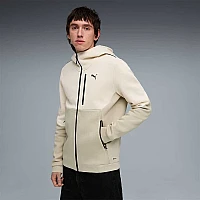 МЪЖКО ГОРНИЩЕ PUMA 63441587 PUMATECH FULL-ZIP HOODIE DK БЕЖОВО