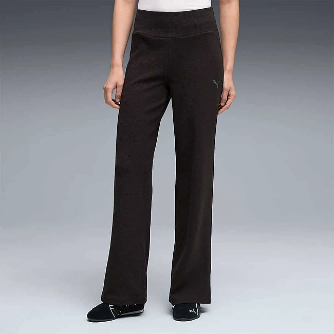 ДАМСКО ДОЛНИЩЕ PUMA 69181501 ESS ELEVATED HIGH-WAIST PNT ЧЕРНО