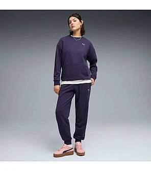 ДАМСКИ СПОРТЕН ЕКИП PUMA 69190064 RELAXED SWEAT SUIT ТЪМНОЛИЛАВ