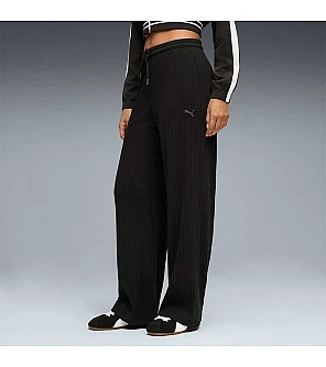 ДАМСКО ДОЛНИЩЕ PUMA 69328401 HER COMFORT HIGH-WAIST WIDE ЧЕРНО