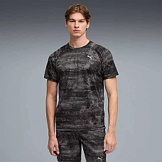 МЪЖКА ТЕНИСКА PUMA 52841501 RUN VELOCITY AOP TEE ЧЕРНА