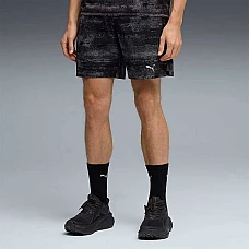 МЪЖКИ КЪСИ ПАНТАЛОНИ PUMA 52864501 RUN VELOCITY 7IN AOP ЧЕРНИ