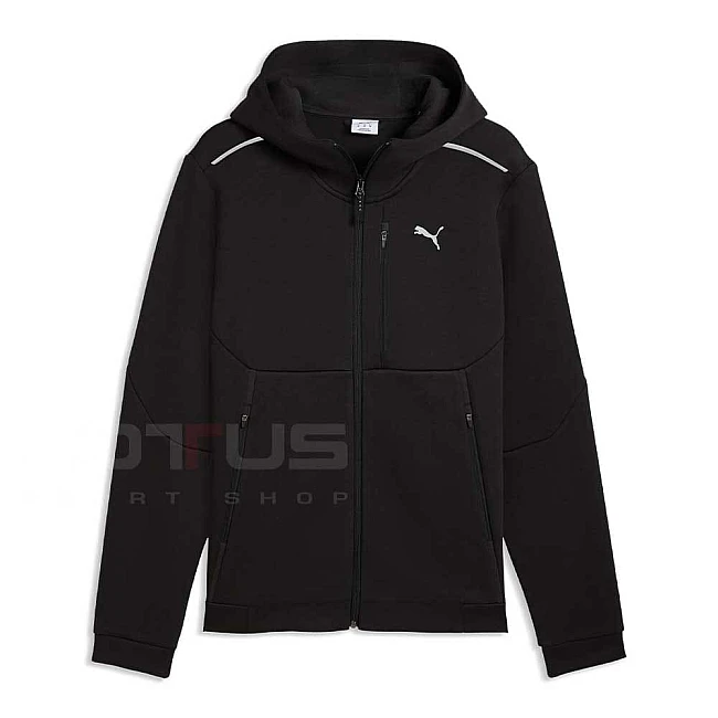 МЪЖКО ГОРНИЩЕ PUMA 63441501 PUMATECH FULL-ZIP HOODIE DK ЧЕРНО