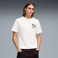 МЪЖКА ТЕНИСКА PUMA 69177602 GRAPHIC VARSITY TEE БЯЛА