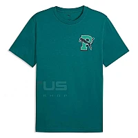 МЪЖКА ТЕНИСКА PUMA 69177641 GRAPHIC VARSITY TEE ЗЕЛЕНА