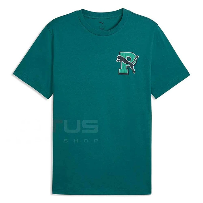 МЪЖКА ТЕНИСКА PUMA 69177641 GRAPHIC VARSITY TEE ЗЕЛЕНА