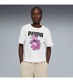 ДАМСКА ТЕНИСКА PUMA 69190802 GRAPHICS RELAXED TEE БЯЛА ДАМСКА ТЕНИСКА PUMA 69190802 GRAPHICS RELAXED TEE БЯЛА