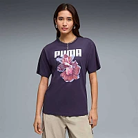 ДАМСКА ТЕНИСКА PUMA 69190864 GRAPHICS RELAXED TEE ТЪМНОЛИЛАВА
