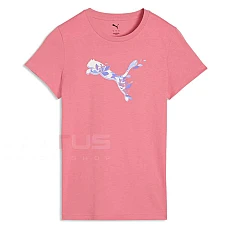 ДАМСКА ТЕНИСКА PUMA 69191225 GRAPHICS FLORAL CAT TEE РОЗОВА