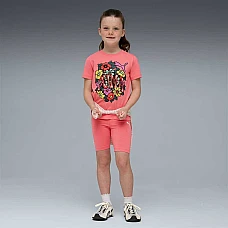 ДЕТСКИ СПОРТЕН ЕКИП ЗА МОМИЧЕ PUMA 69192625 MID90S GRAPHIC TEE AND S LGGNGS РОЗОВ