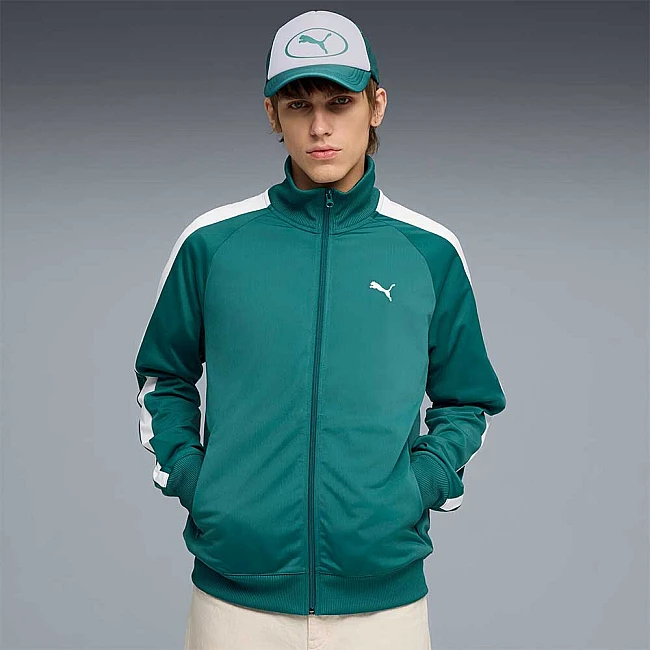 МЪЖКО ГОРНИЩЕ PUMA 69246241 ESS T7 POLY TRACK JACKET ЗЕЛЕНО
