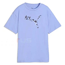 ДЕТСКА ТЕНИСКА ЗА МОМИЧЕ PUMA 69249160 ESS GRAPHIC ANIMAL TEE ЛИЛАВА