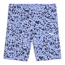 ДЕТСКИ КЪС КЛИН ЗА МОМИЧЕ PUMA 69249260 ESS GRAPHIC ANIMAL LEGGINGS ЛИЛАВ