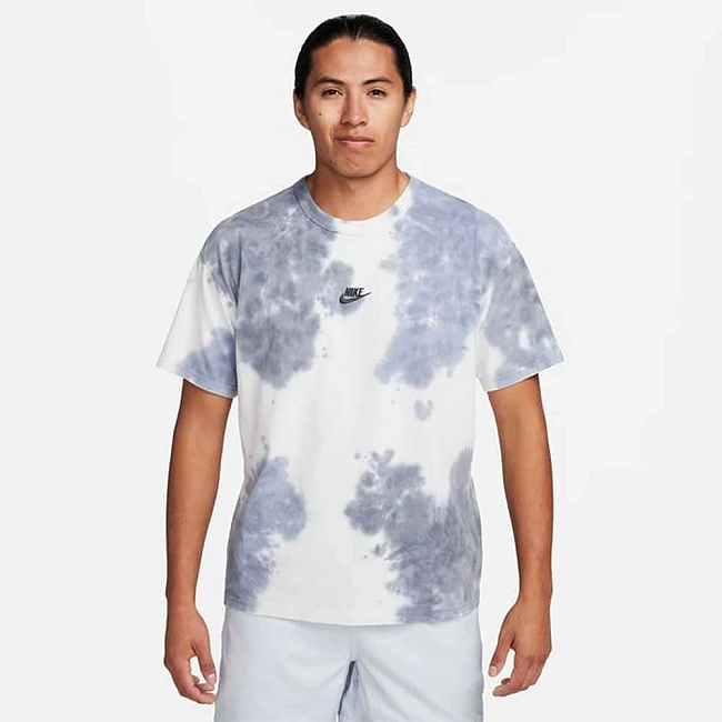 МЪЖКА ТЕНИСКА NIKE NSW TEE M90 SSNL PREM ESSNTL СИВА/СИНЯ