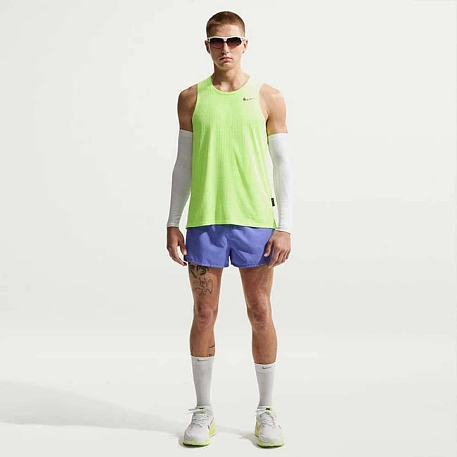 МЪЖКИ ПОТНИК NIKE HJ4183-737 DF BREATHE MILER TANK ЕЛЕКТРИКОВО ЗЕЛЕН