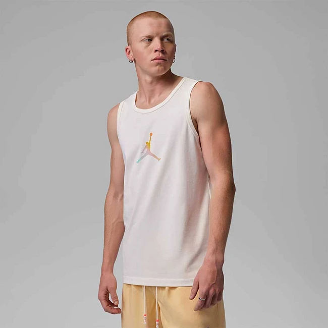 МЪЖКИ ПОТНИК NIKE IF3153-110 JORDAN BRK FEST GFX TANK БЕЖОВ