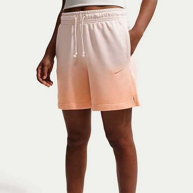ДАМСКИ КЪСИ ПАНТАЛОНИ NIKE IF7370-102 NSW PHNX FLC MR DIP SHORT БЕЖОВИ