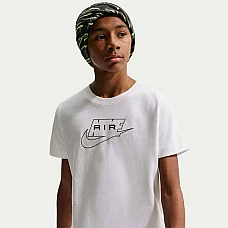 ДЕТСКА ТЕНИСКА ЗА МОМЧЕ NIKE II0287-100 NSW TEE AIR БЯЛА