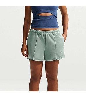 ДАМСКИ КЪСИ ПАНТАЛОНИ NIKE II3980-006 NSW OFFLN CHLL FT SHORT ЗЕЛЕНИ