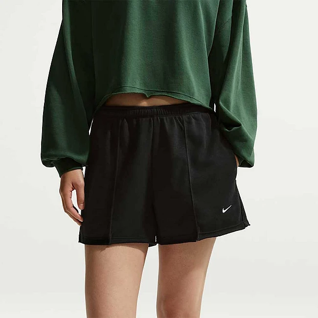 ДАМСКИ КЪСИ ПАНТАЛОНИ NIKE II3980-010 NSW OFFLN CHLL FT SHORT ЧЕРНИ