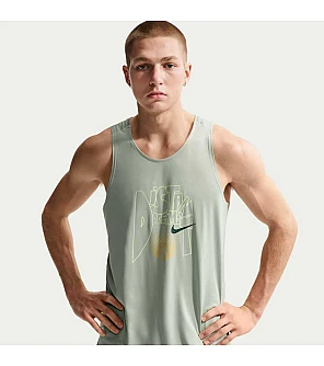 МЪЖКИ ПОТНИК NIKE IO0525-370 DF ADV STRIDE DST DRMS TNK ЗЕЛЕН