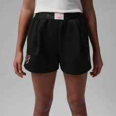 ДЕТСКИ КЪСИ ПАНТАЛОНИ ЗА МОМИЧЕ NIKE 45F624-023 JORDAN FLOWER OF FRIENDSHIP SHORT ЧЕРНИ