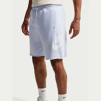 МЪЖКИ КЪСИ ПАНТАЛОНИ NIKE FQ4950-407 CLUB ALUMNI FT SHORT СВЕТЛОСИНИ
