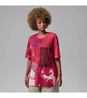 ДАМСКА ТЕНИСКА NIKE IF0788-635 JORDAN FLT SS OS GFX TEE AOP ЧЕРВЕНА ДАМСКА ТЕНИСКА NIKE IF0788-635 JORDAN FLT SS OS GFX TEE AOP ЧЕРВЕНА