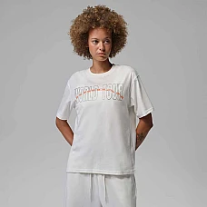 ДАМСКА ТЕНИСКА NIKE IF0839-133 JORDAN BRK SS GF GFX TEE WT БЕЖОВА