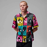 МЪЖКА ТЕНИСКА NIKE II5320-100 JORDAN BRK AOP GFX SHIRT ЗЕЛЕНА/ЧЕРВЕНА