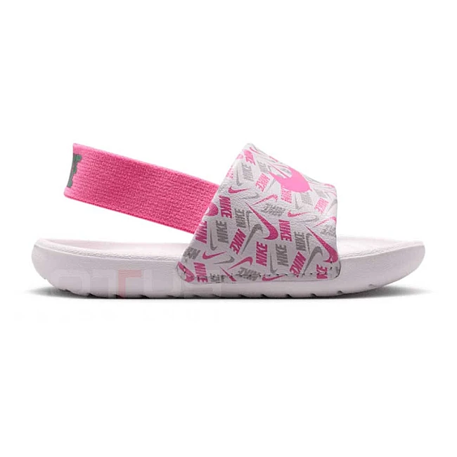 ДЕТСКИ ЧЕХЛИ ЗА МОМИЧЕ NIKE IR5201-100 KAWA SLIDE AOP TD БЕЖОВИ